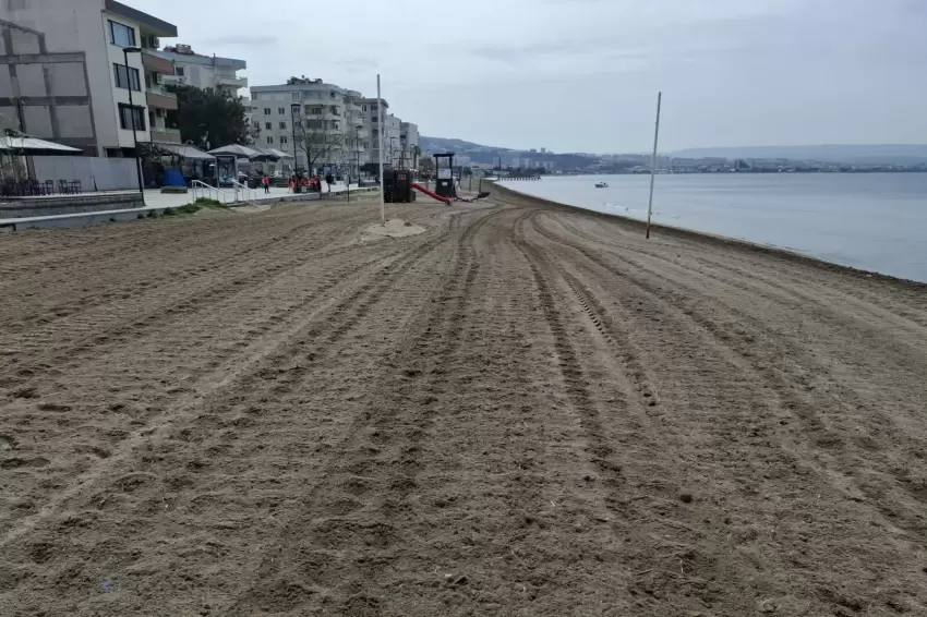 Çanakkale sahilleri yaza hazırlanıyor