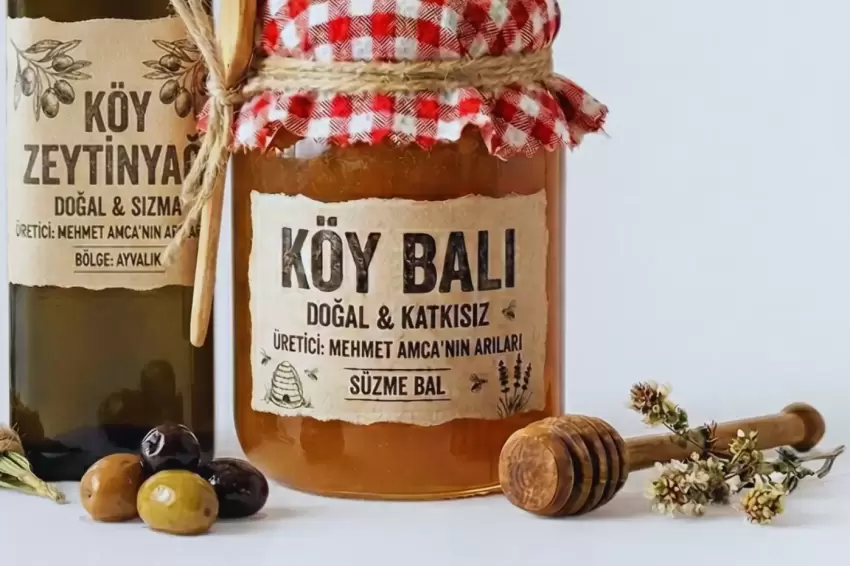 Etikette köy aldatmacasına fren