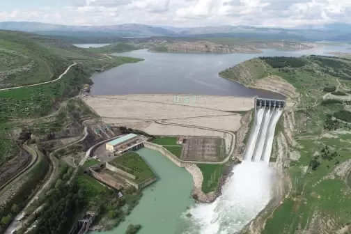 Batman Barajında kontrollü su tahliyesi başladı