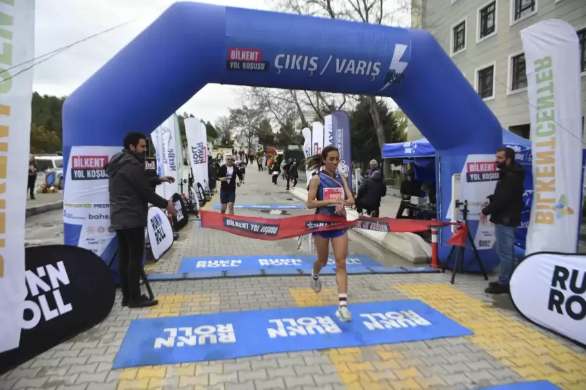 Bilkent Yol Koşusu Başkent'te yoğun katılımla gerçekleşti