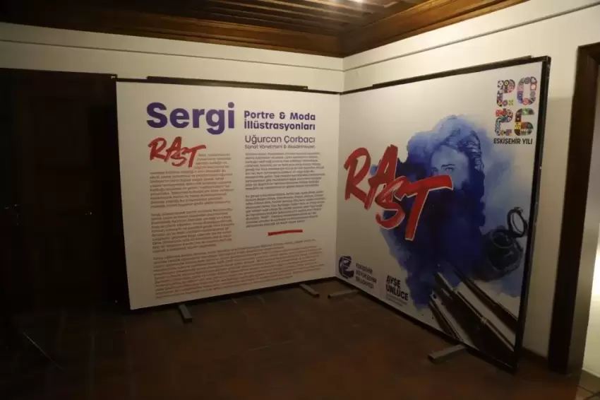 Eskişehir'de ‘Rast' sergisi açıldı