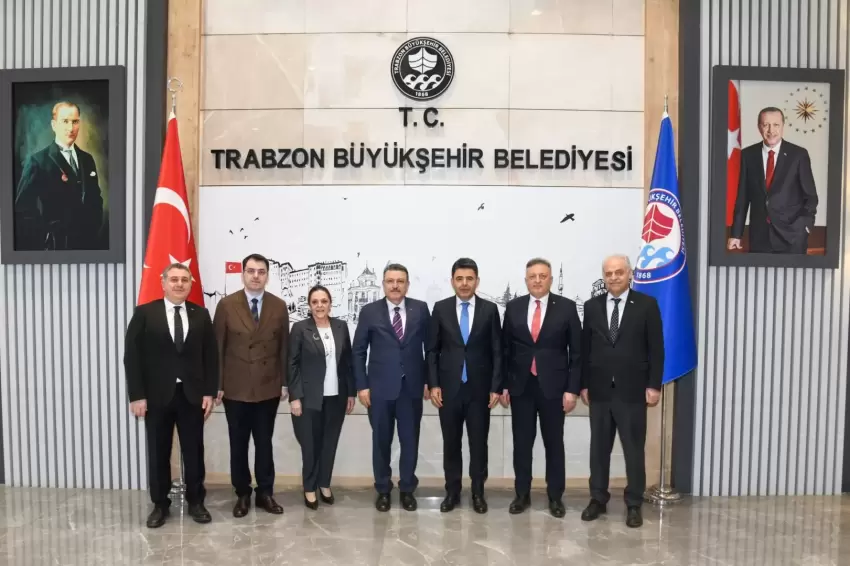 Bakan Yardımcısı Boyraz'dan Trabzon Büyükşehir'e ziyaret