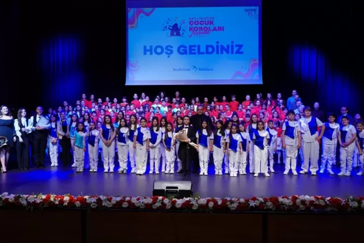 Beylikdüzü Çocuk Koroları Festivaline görkemli kapanış