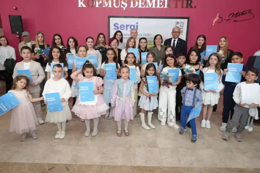 Renklerin Çocuk Hali sergisi açıldı