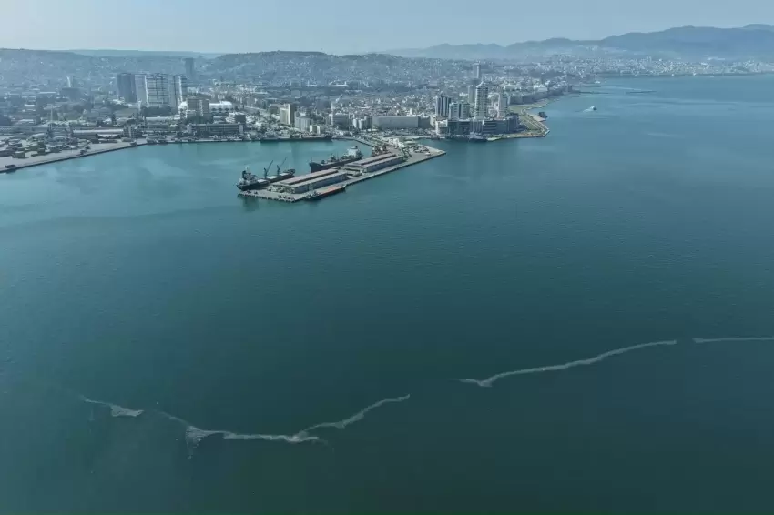 İzmir Körfezi göz göre göre kirletiliyor 12. kirlilik tespiti