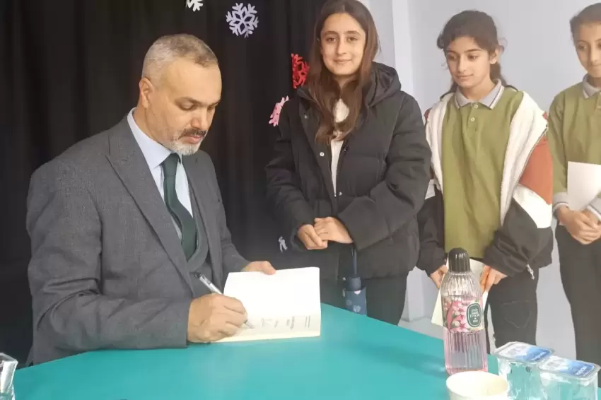 Veysel Karanide öğrencilere başarıda arkadaş seçimi anlatıldı