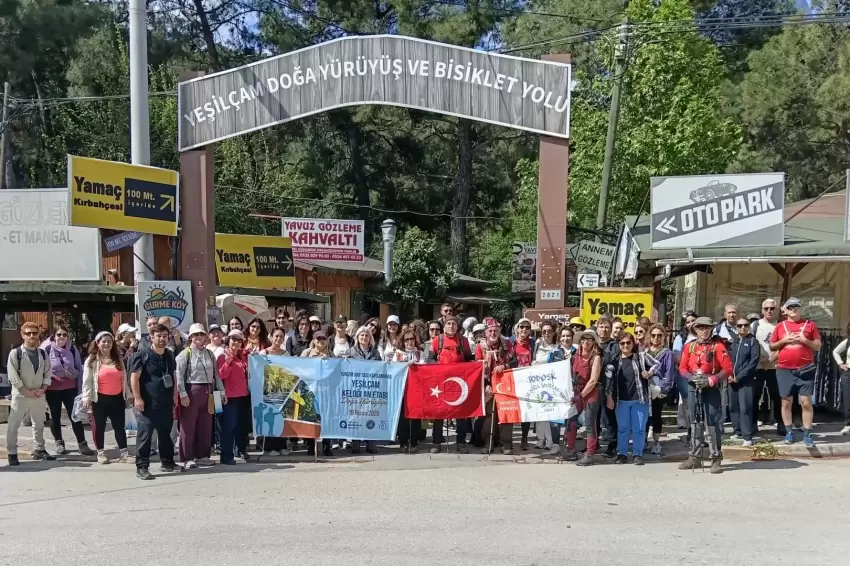 Antalya'da yeşilçam doğa yürüyüşü