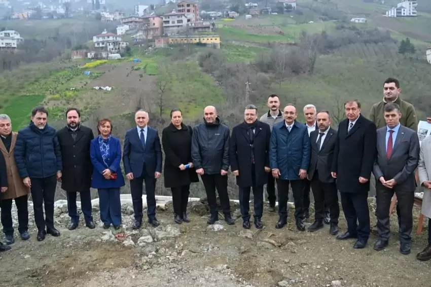 Trabzon Büyükşehir'den Düzköy'e dev altyapı yatırımı