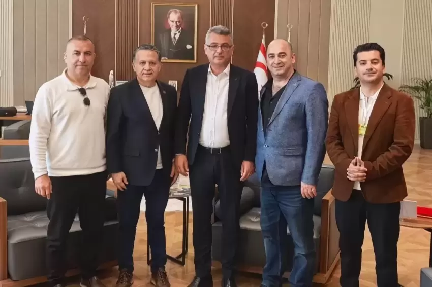 KGK Genel Başkanı Mehmet Ali Dimden KKTCde yoğun diplomasi trafiği