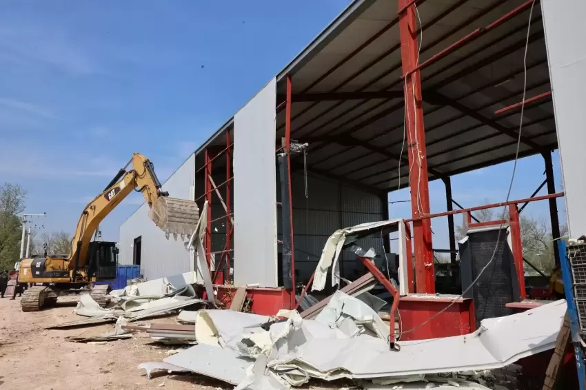 Bursa Nilüferde 2 günde 4 yıkım