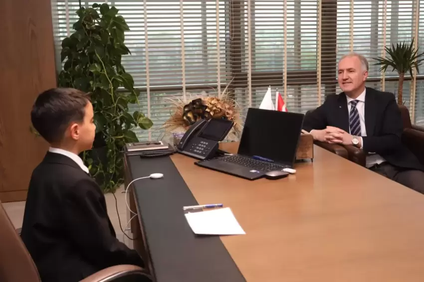 Bursa İnegölde Umut dolu başkan