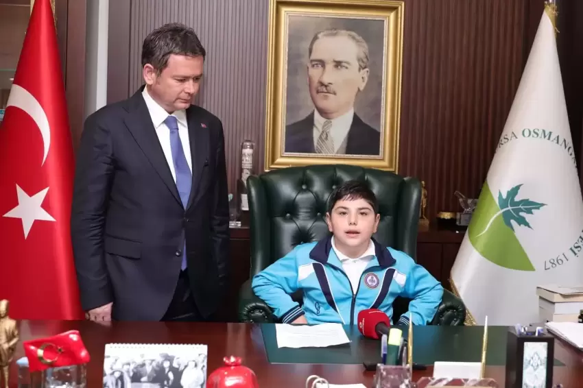 Minik Başkan'dan park talimatı