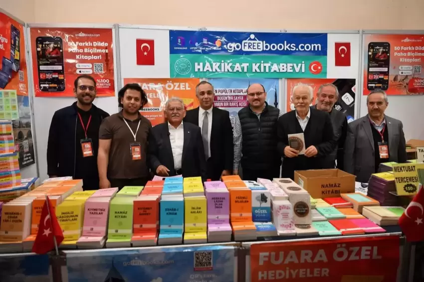 8inci Kayseri Kitap Fuarına büyük ilgi