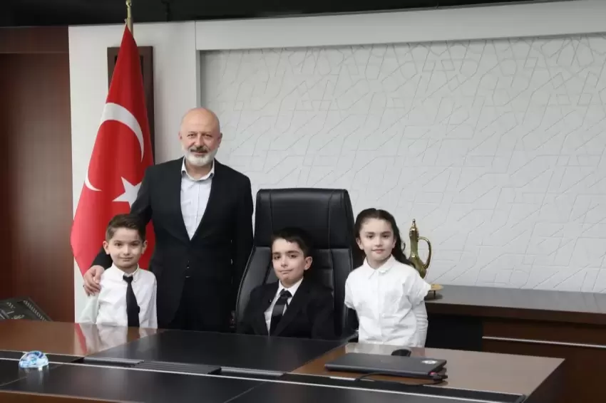 Kayseri Kocasinan Belediyesi çocuklara emanet!