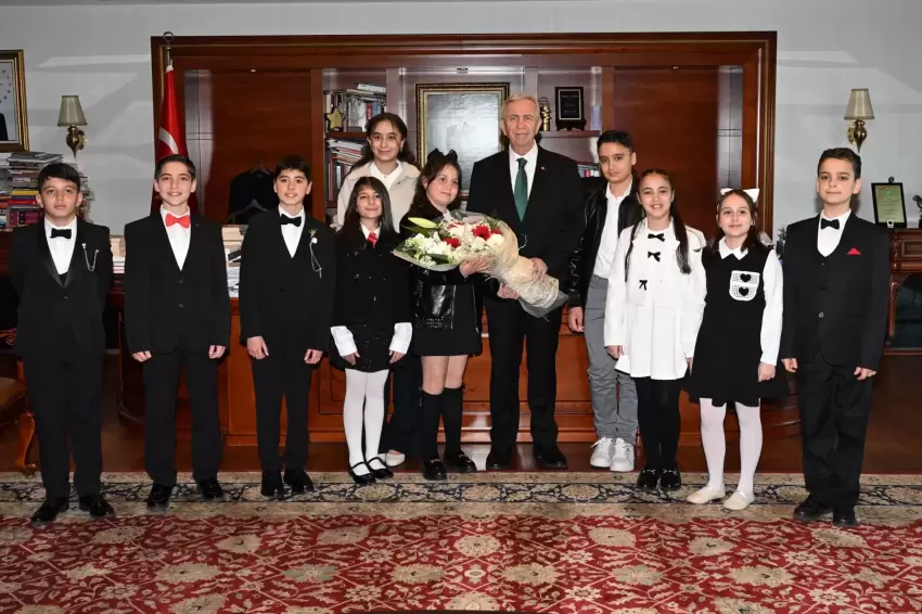 Ankara'da 23 Nisan coşkusu