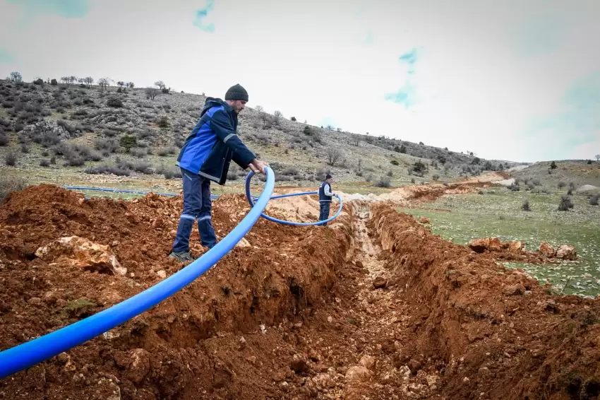Malatya Arapgirde yeni içme suyu hattı devrede