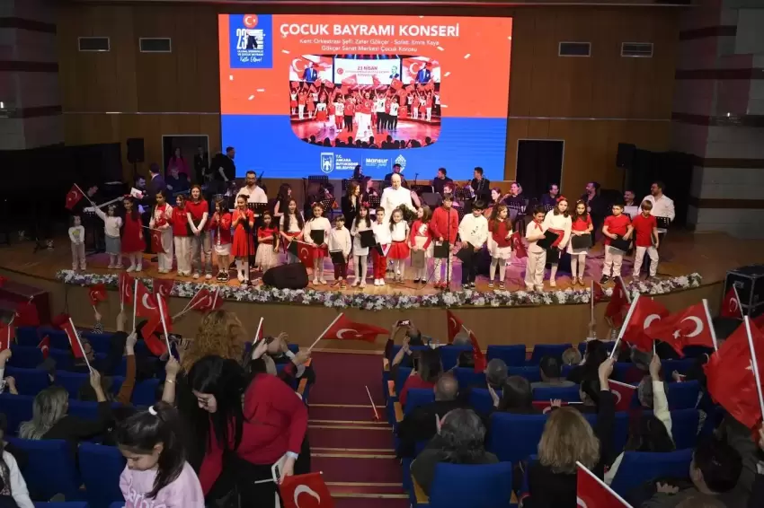 Ankarada 23 Nisan coşkusu sürüyor