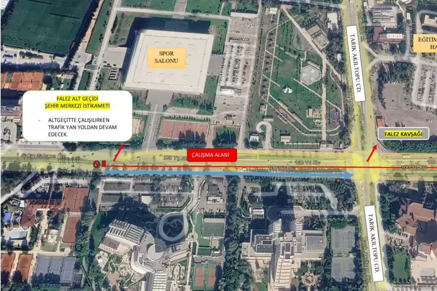 Antalya'da bu yol trafiğe kapatılacak