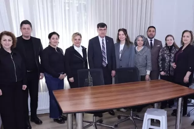 KİKDER Başkan Kahveciyi ağırladı