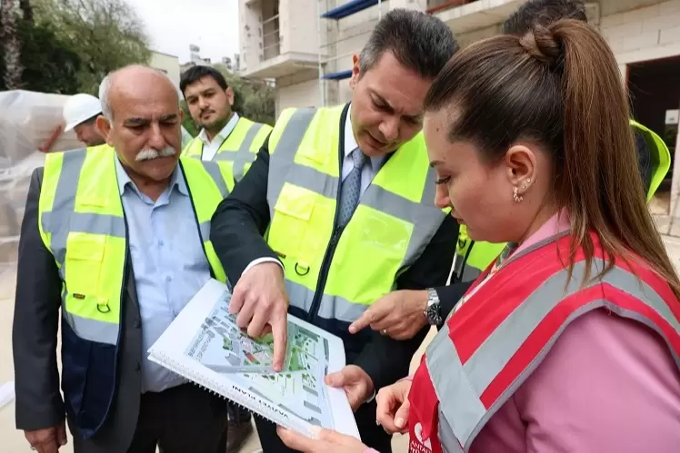 Büşra Özdemirden kentsel yenileme projesine yakın takip