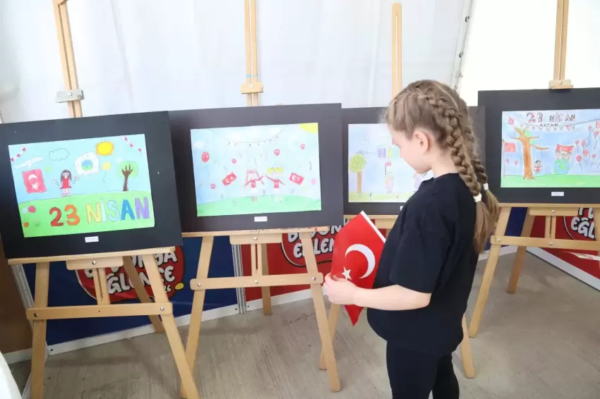 Kocaeli'de çocuk ressamlar için sergi