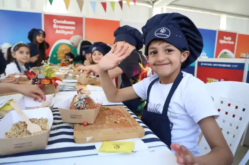 Kocaeli'de çocuklar kahraman da oldu aşçı da