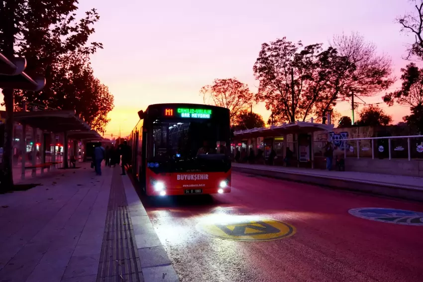 Sakaryada metrobüslerde yeni düzenleme