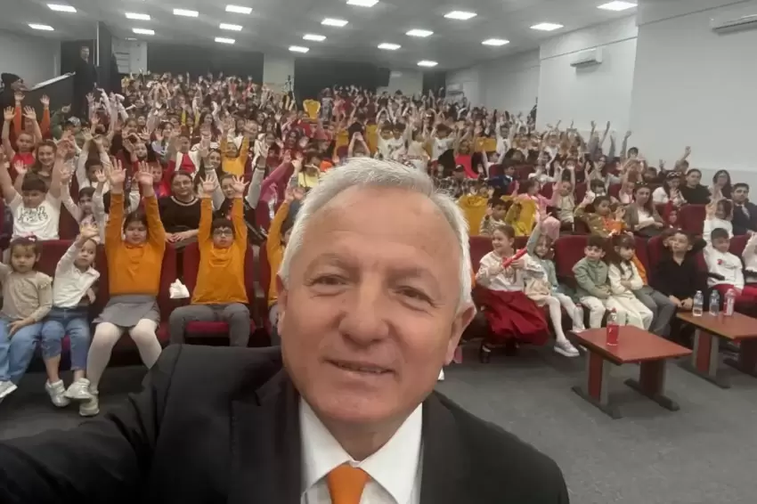 İpsalada çocuklara sinema keyfi