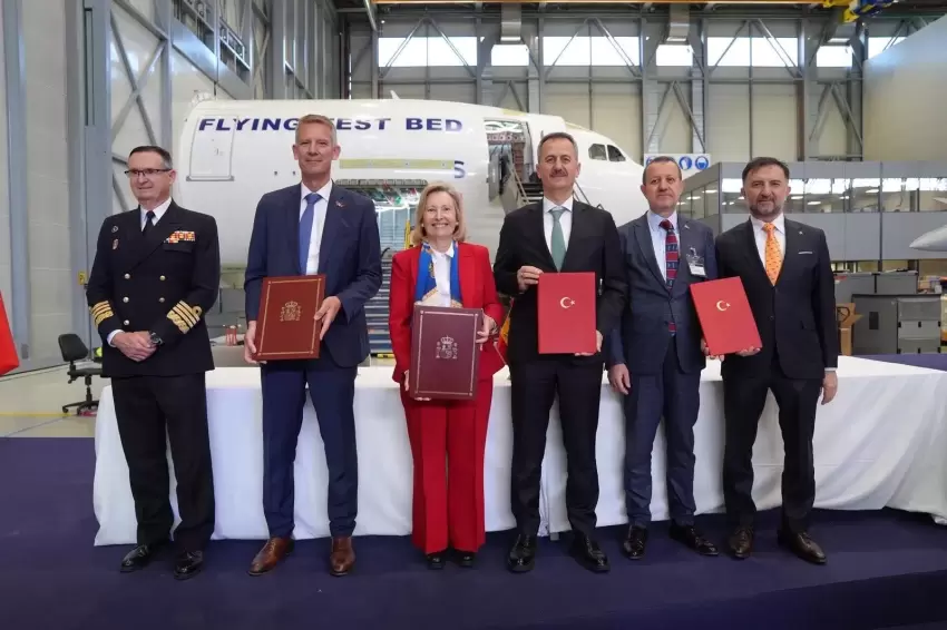 Türkiyeden ilk jet uçak ihracatı... Hürjet İspanya yolunda