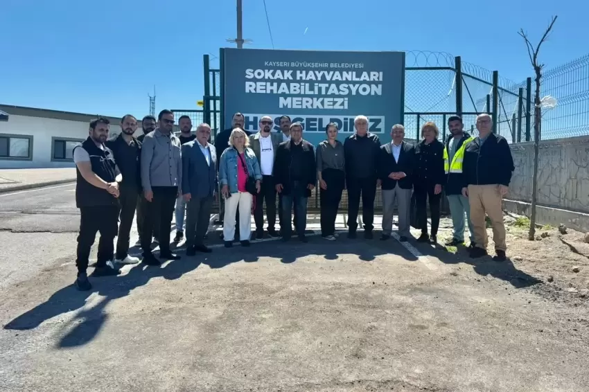 Kayseri Büyükşehir'den can dostlar için örnek hizmet