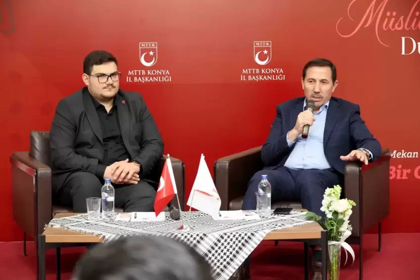 Konya Karatayda Başkan Kılca MTTBli gençlerle buluştu