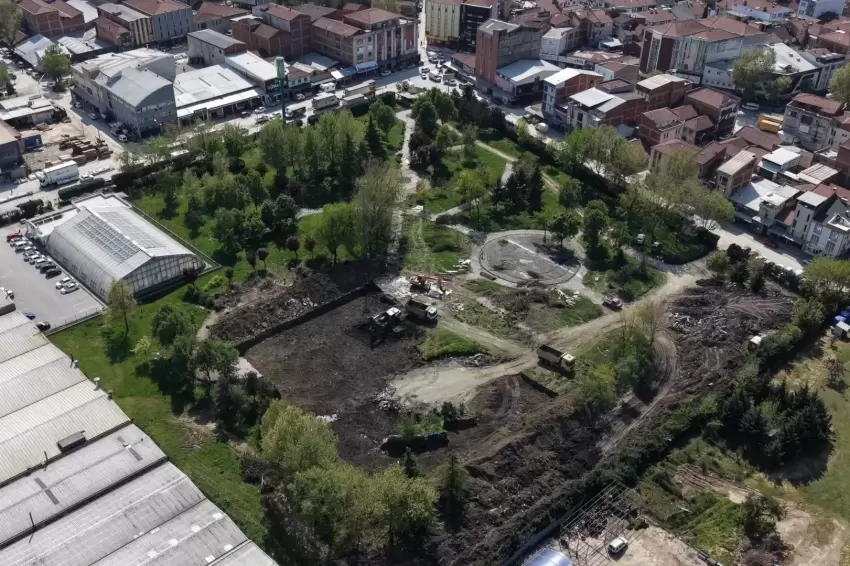 Bursa İnegölde yeni yaşam alanı oluşuyor