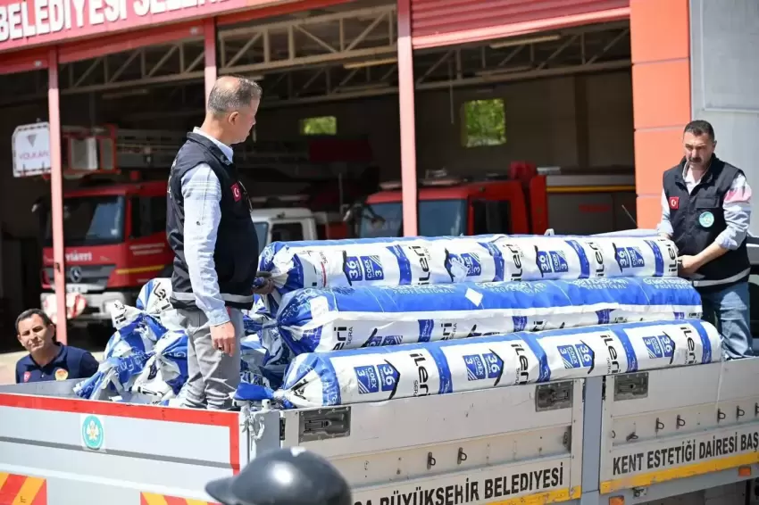 Manisa Büyükşehirden afetzede üreticilere destek