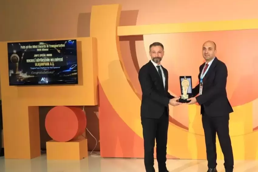 Kocaelinin Dijital İkiz UlaşımParka ödül getirdi