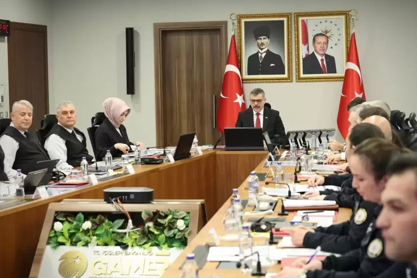 İçişleri Bakanı Çiftçiden yeni atamalara tebrik