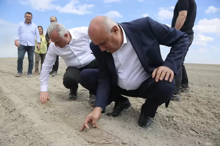 Konyada PANKOBİRLİK pancar ekimine başladı