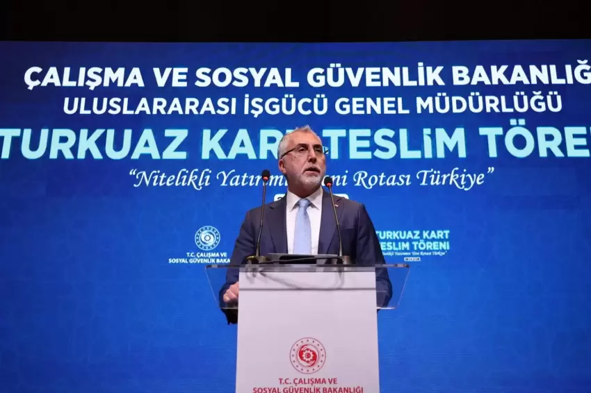 Bakan Işıkhan Turkuaz Kart sahipleriyle buluştu