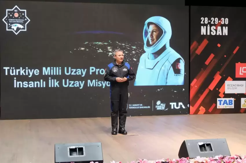 İlk Türk astronot Alper Gezeravcı GTÜde