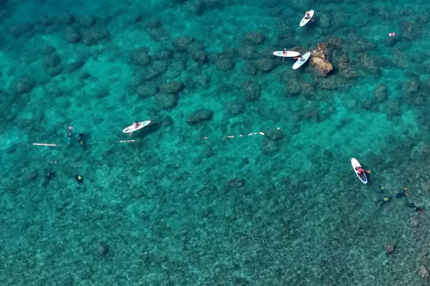 Antalya Muratpaşada deniz dibi temizliği