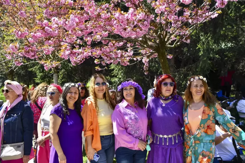 Ankaralı kadınlar Sakura Şenliği'nde buluştu