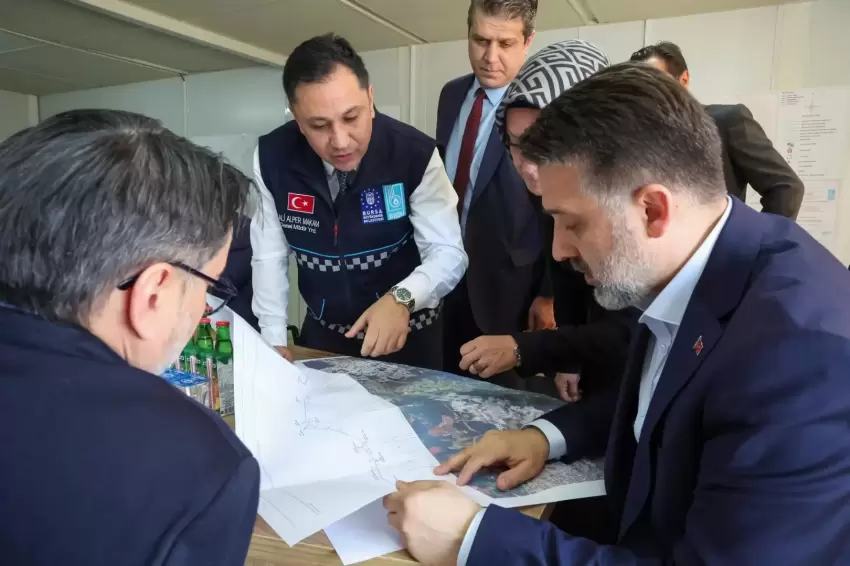 Bursada su güvenliği için kritik adım... Çınarcık İçme Suyu Tesisinde çalışmalar hızlandı