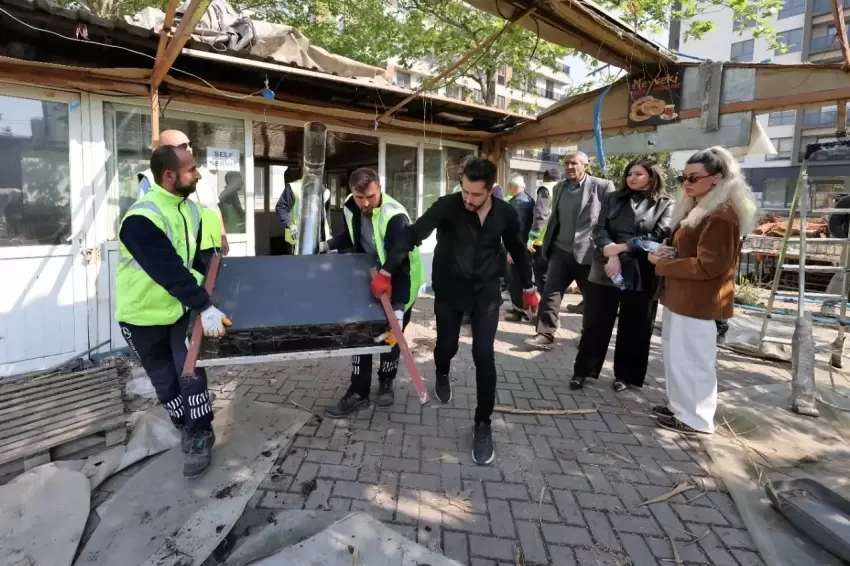 Bursada 1050 Konutlardaki yeşil alan işgalden kurtarıldı