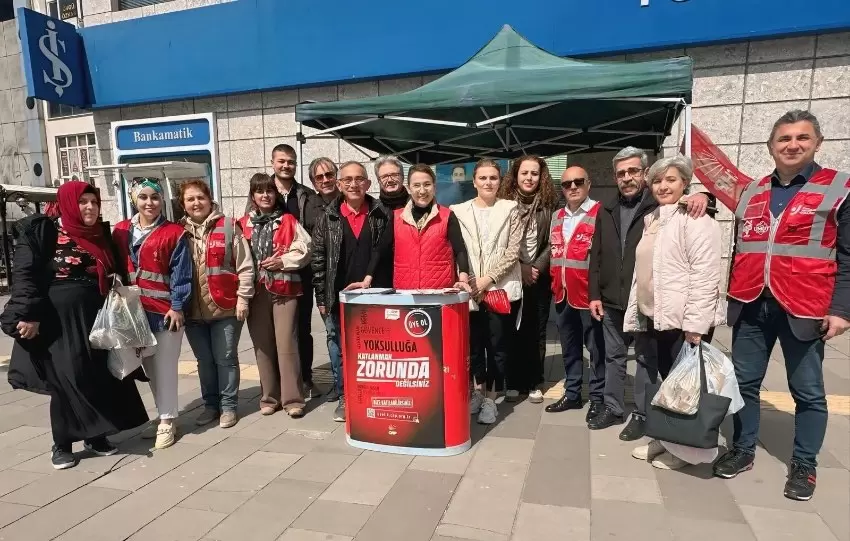 CHP Kdz. Ereğlide “KatlanmakZorundaDeğilsin” üyelik kampanyasına yoğun ilgi