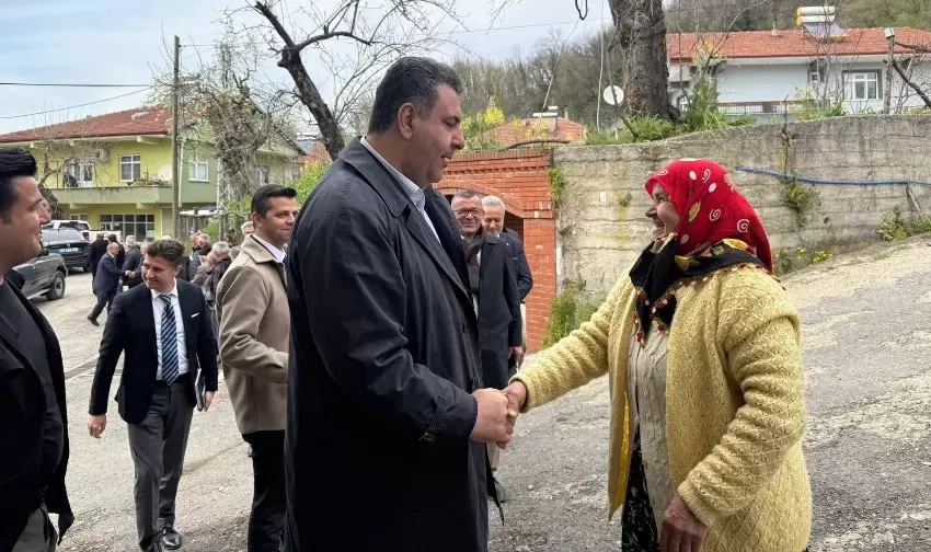 Kaymakam Yılmaz köylerde yapılan çalışmaları yerinde inceledi