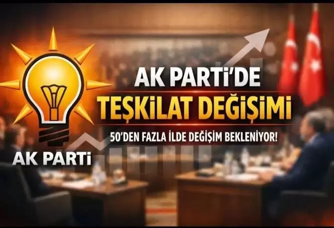 AK Parti'de büyük değişim başlıyor