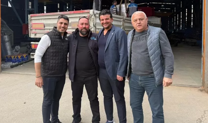 TSO Yönetim Kurulu üyeleri Özkan ve Gülden KM Makinaya ziyaret