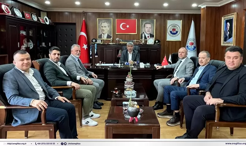 Kdz.Ereğli TSO heyeti başkanları ziyaret etti