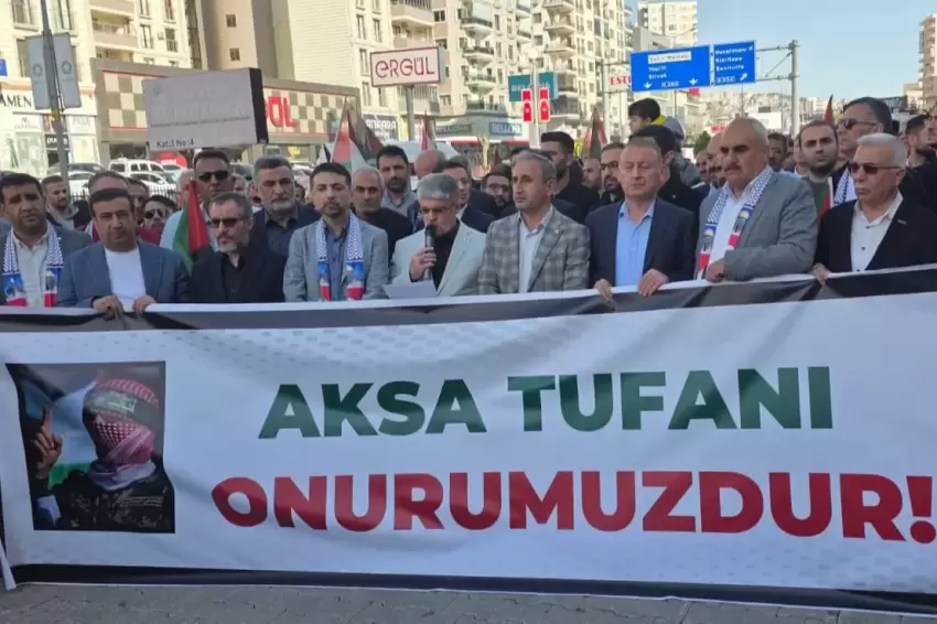 Kudüsün kardeş şehri Mardinden Ortak Ses: 5 Dilli Tepki