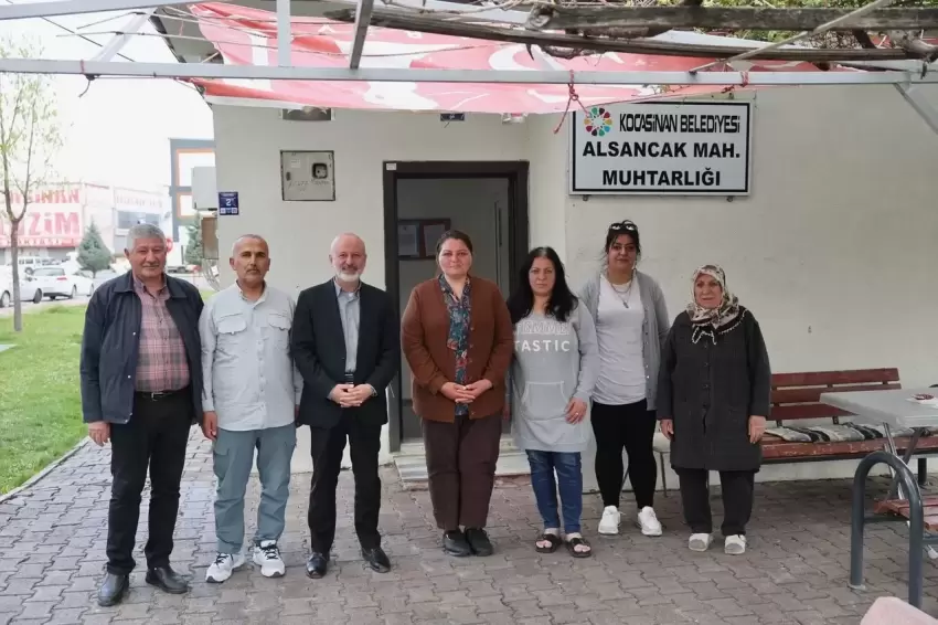 Kayseri Kocasinandan sorunlara yerinde çözüm