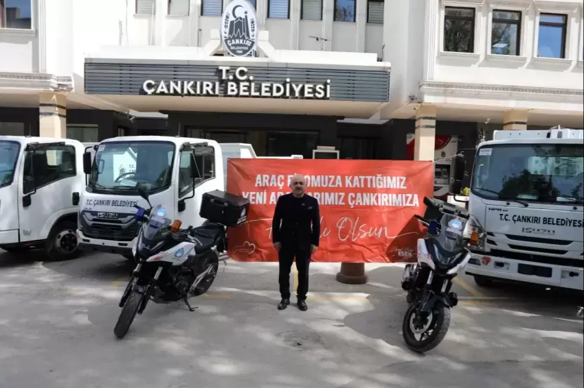 Çankırı Belediyesi yeni araç sayısı 100ü aştı